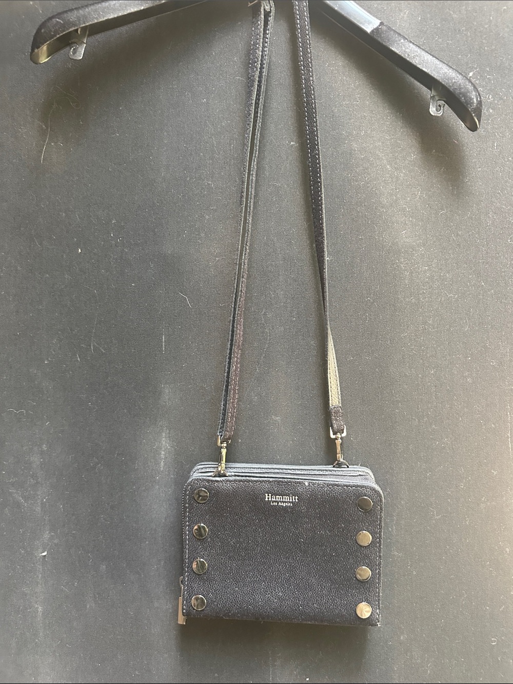Nammitt Los Angeles Crossbody Crafted black pebbled Leather - Picture 2 of 10